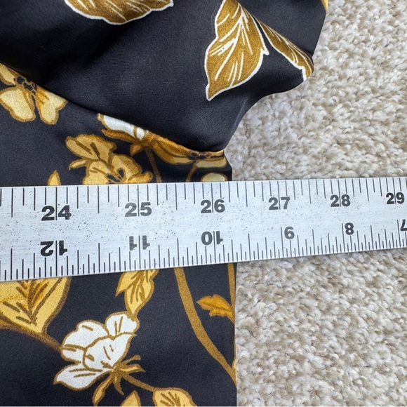 Zac & Rachel Black with Beige Floral Top size 2X - Picture 9 of 14